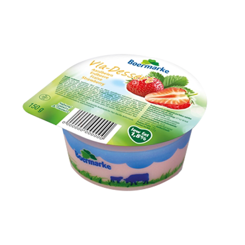 Aardbeienvla (150 gram)
